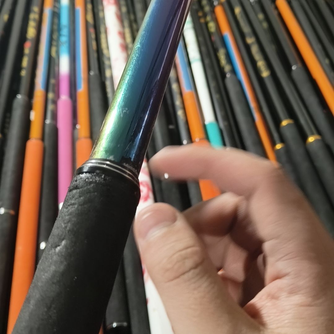 3米抄网杆瑕疵16号