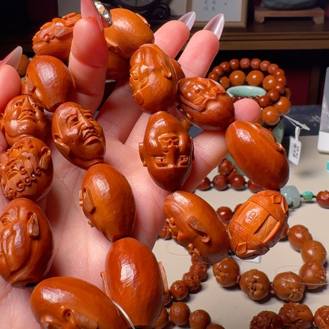 橄榄核手串/手链小****⁵手工罗汉