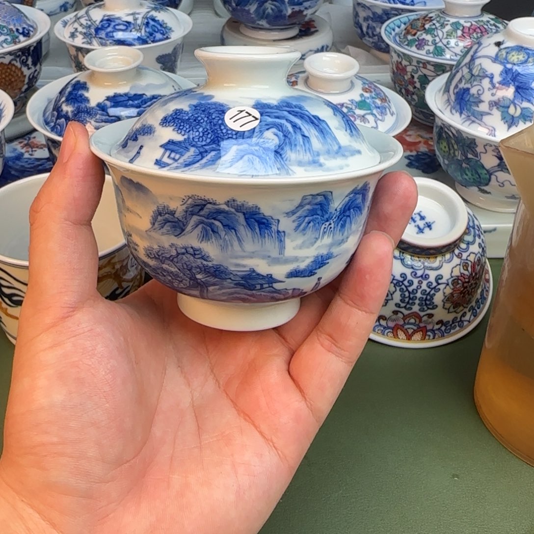 彦祖纯手工手绘茶具177