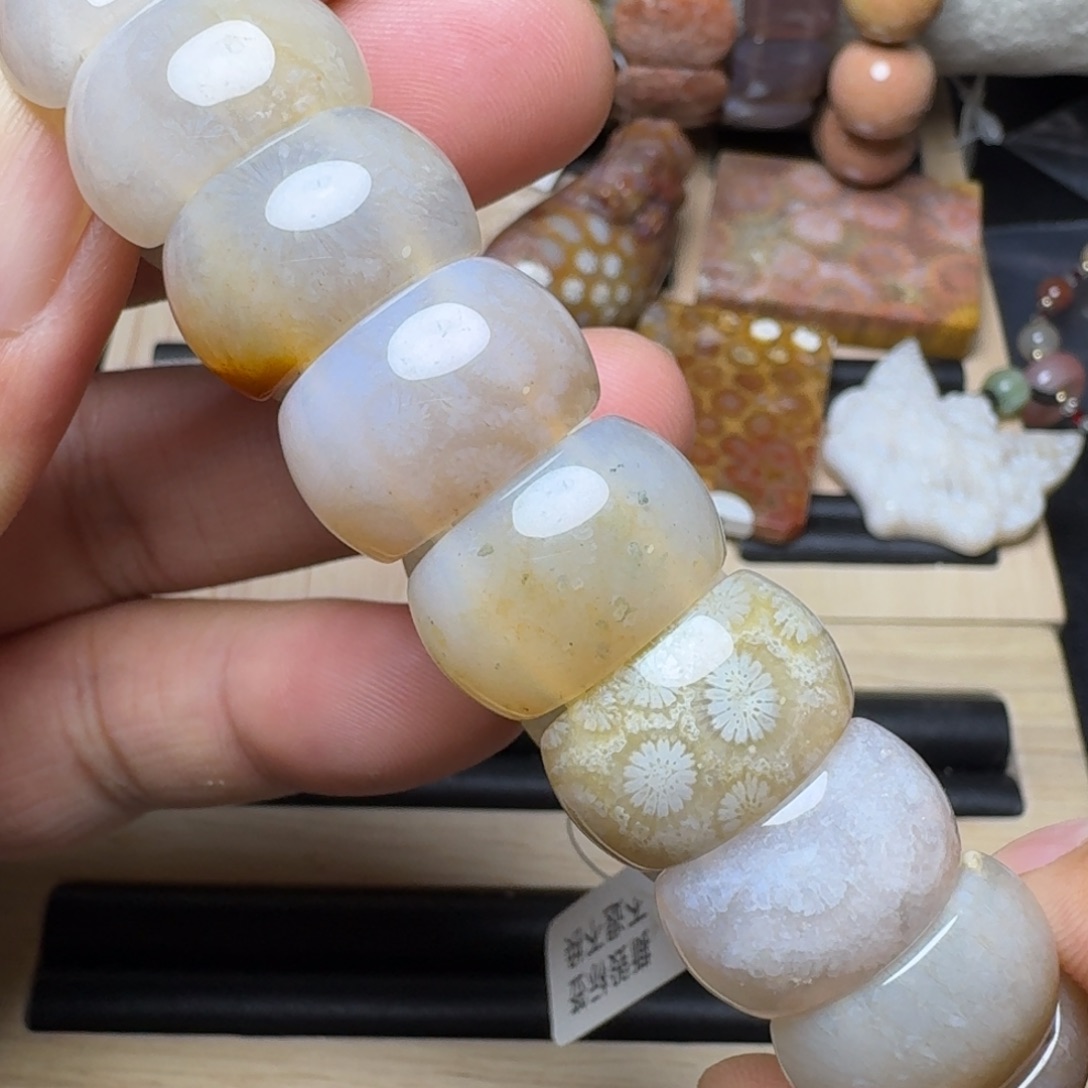 硅化玉未镶嵌纯天然色有机玉石保真色