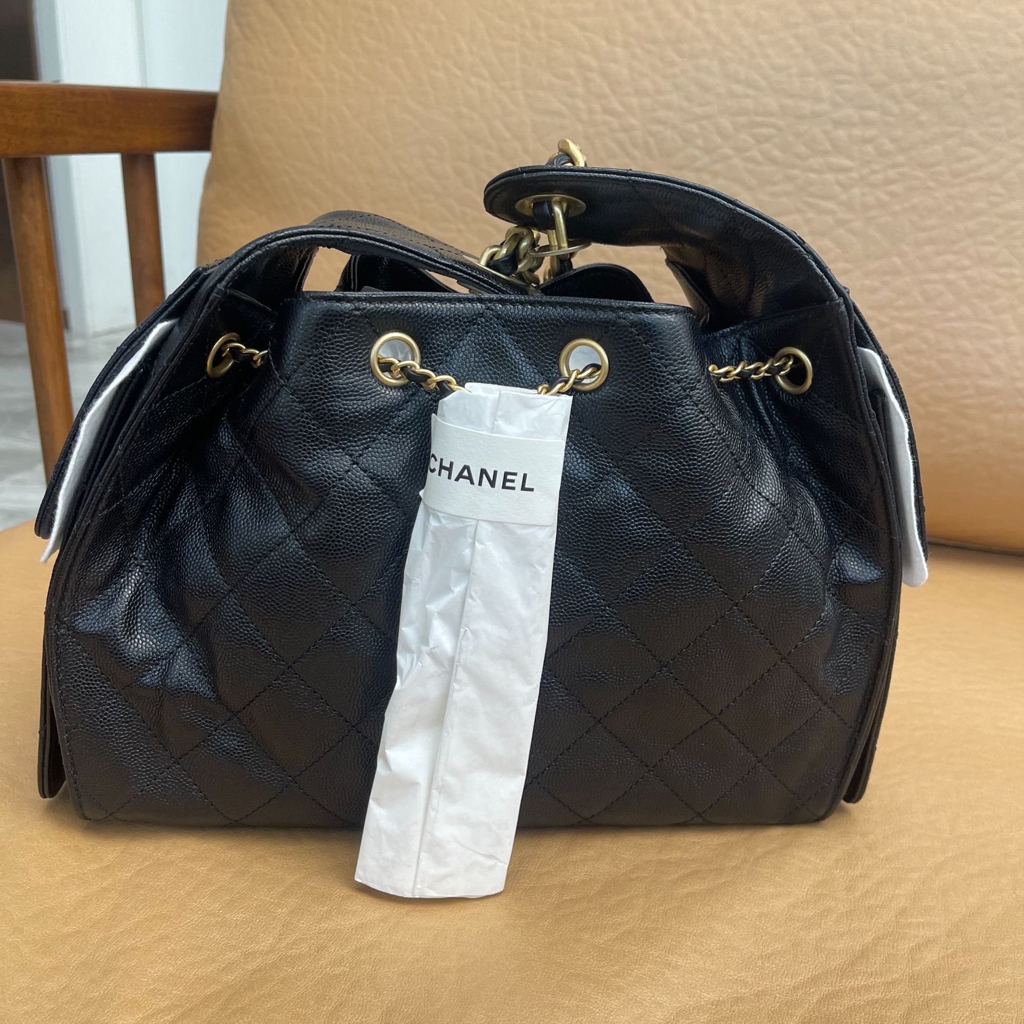 未使用 Chanel/香奈儿 【辛河奢品】香奈儿25bag荔枝纹链条包