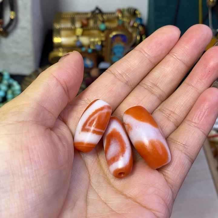 泥塑擦擦的吊坠和