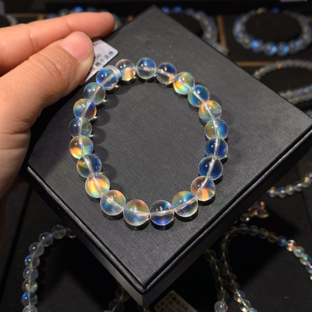 月光石手链9未镶嵌