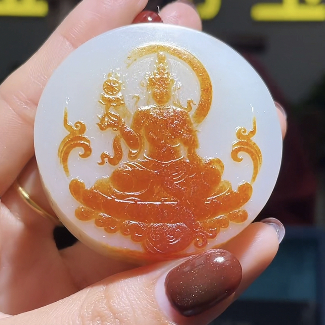 手把件货玉石把玩件文玩摆件A1