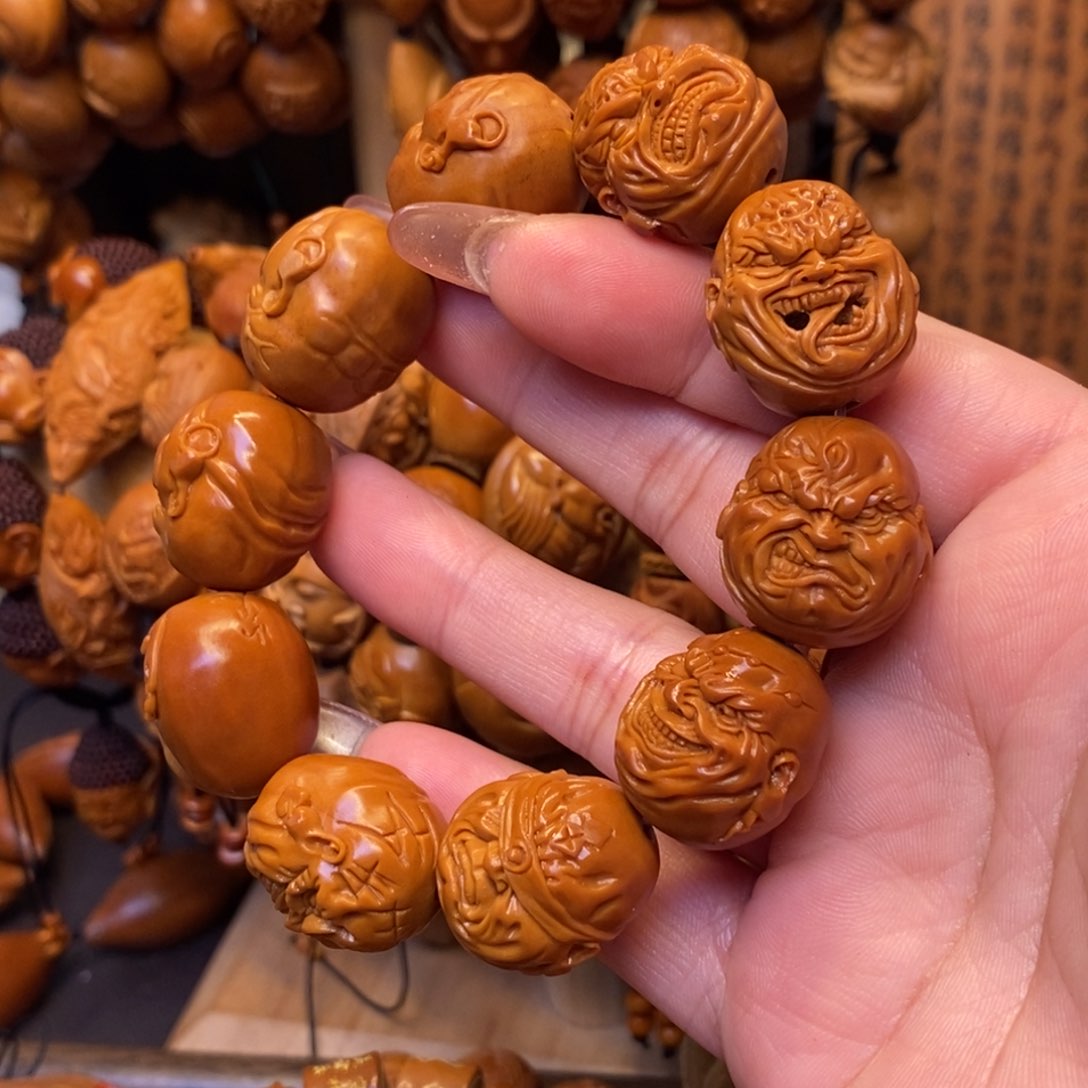 橄榄核手串/手链灵隐恶僧