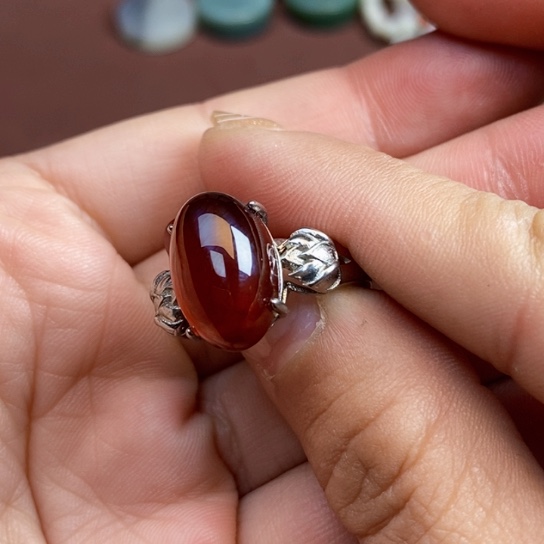 玛瑙/玉髓珠宝半成品合金