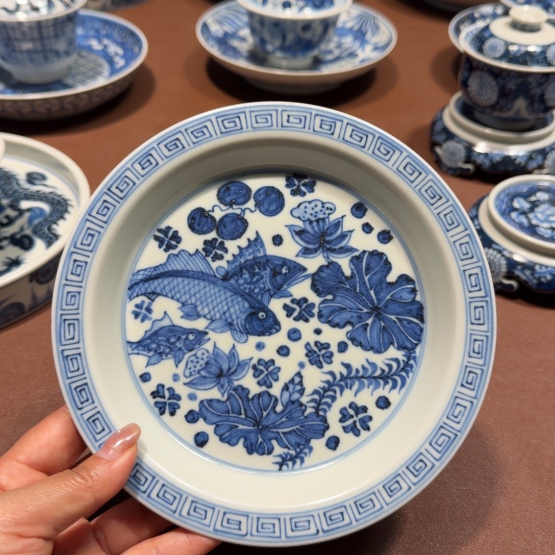 手工手绘茶具壶承福利