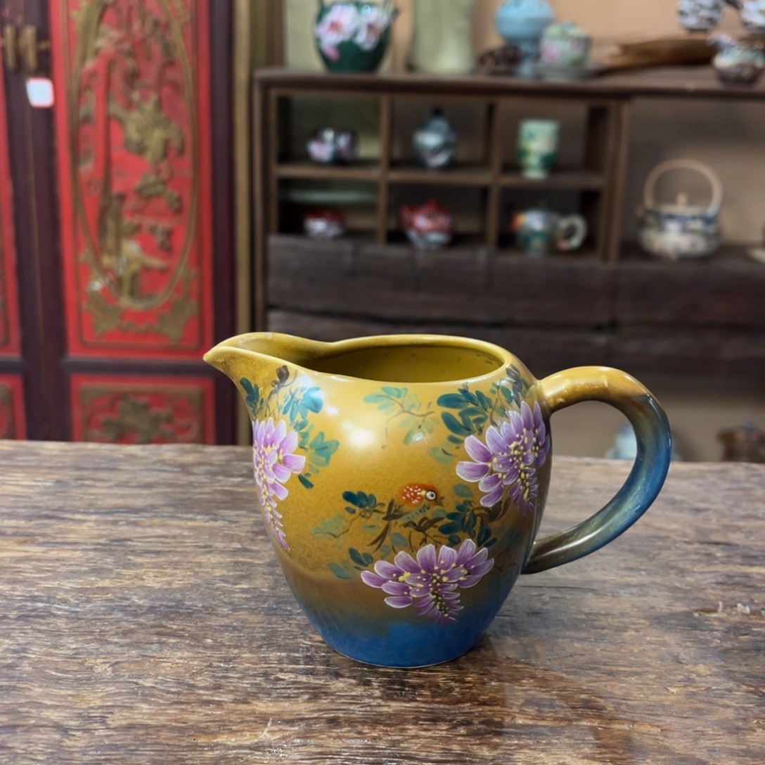 柴烧手工手绘陶瓷