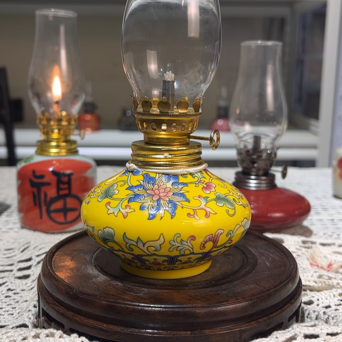 摆件景德镇陶瓷香薰灯