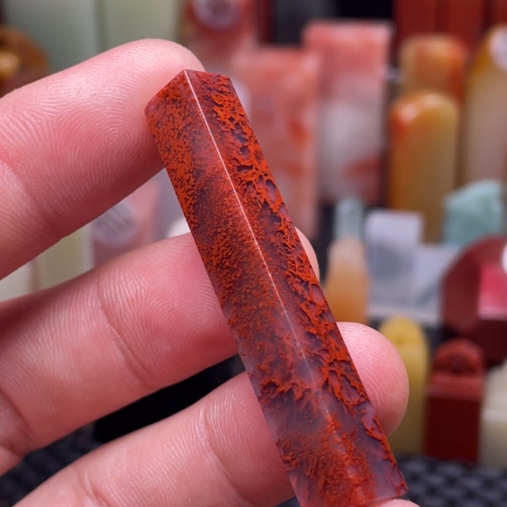 寿山石印石爆***脚老挝水洞