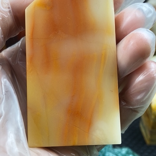 柳***人寿山石寿山品种石印章印石