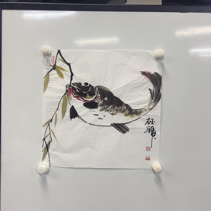 国画花鸟画作品手绘