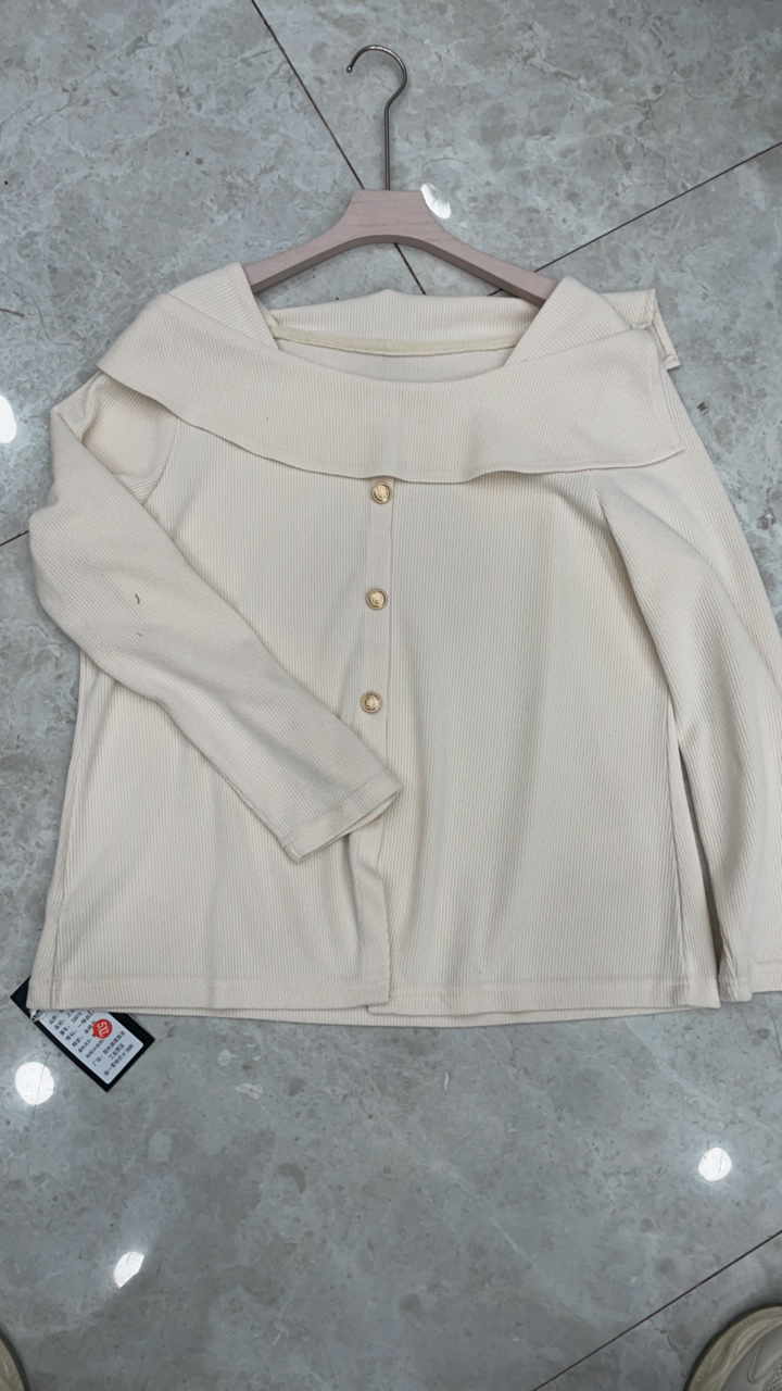 大码复古长袖针织衫女春季高级感软糯打底衫胖MM遮肚子不规则上衣