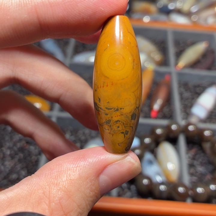 玛瑙/玉髓散珠_HEIMORI 天然天珠