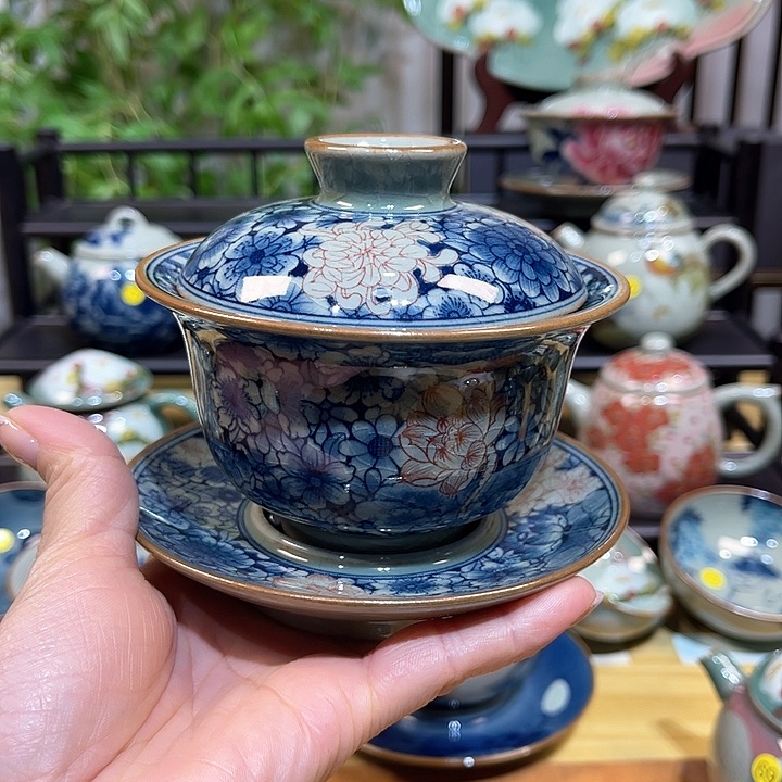 景德镇陶瓷手绘茶具