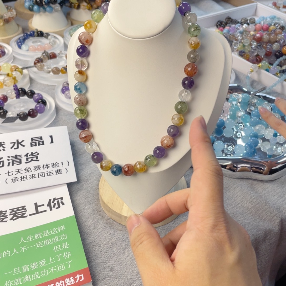 手链水晶银S925镶嵌