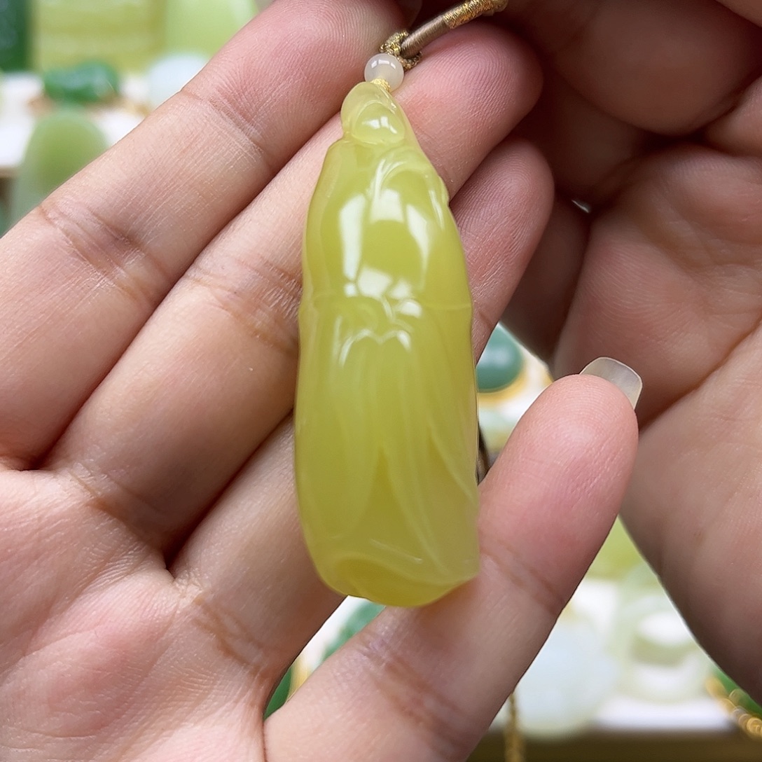 颈饰未镶嵌和田玉