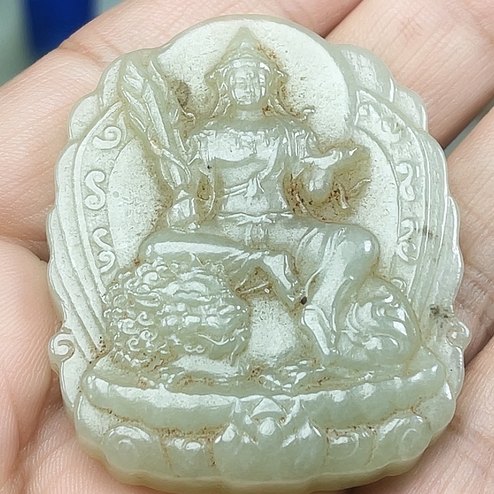 和田玉（青白玉）未镶嵌颈饰