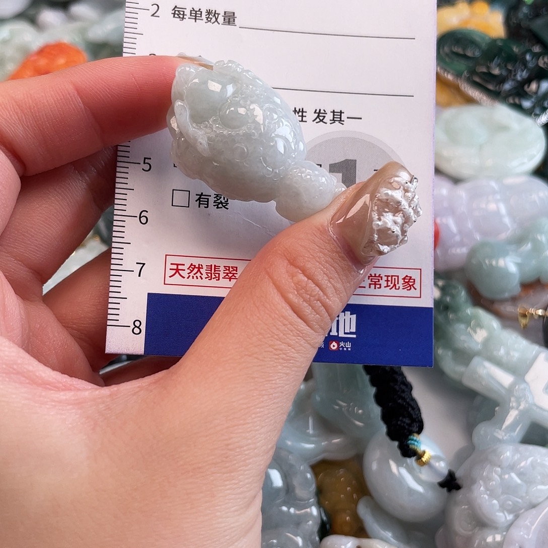 翡翠未镶嵌颈饰1709