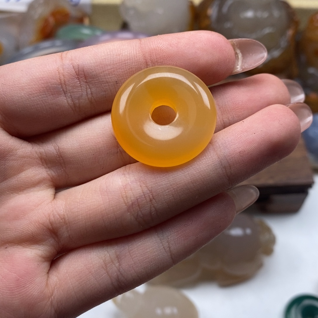 玛瑙/玉髓未镶嵌颈饰