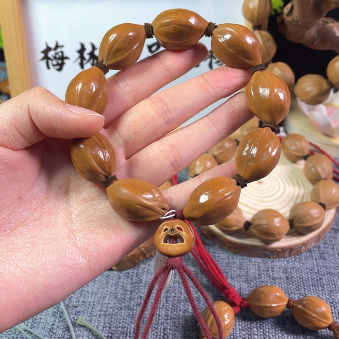 橄榄核手串/手链18.5 27梅林铁核