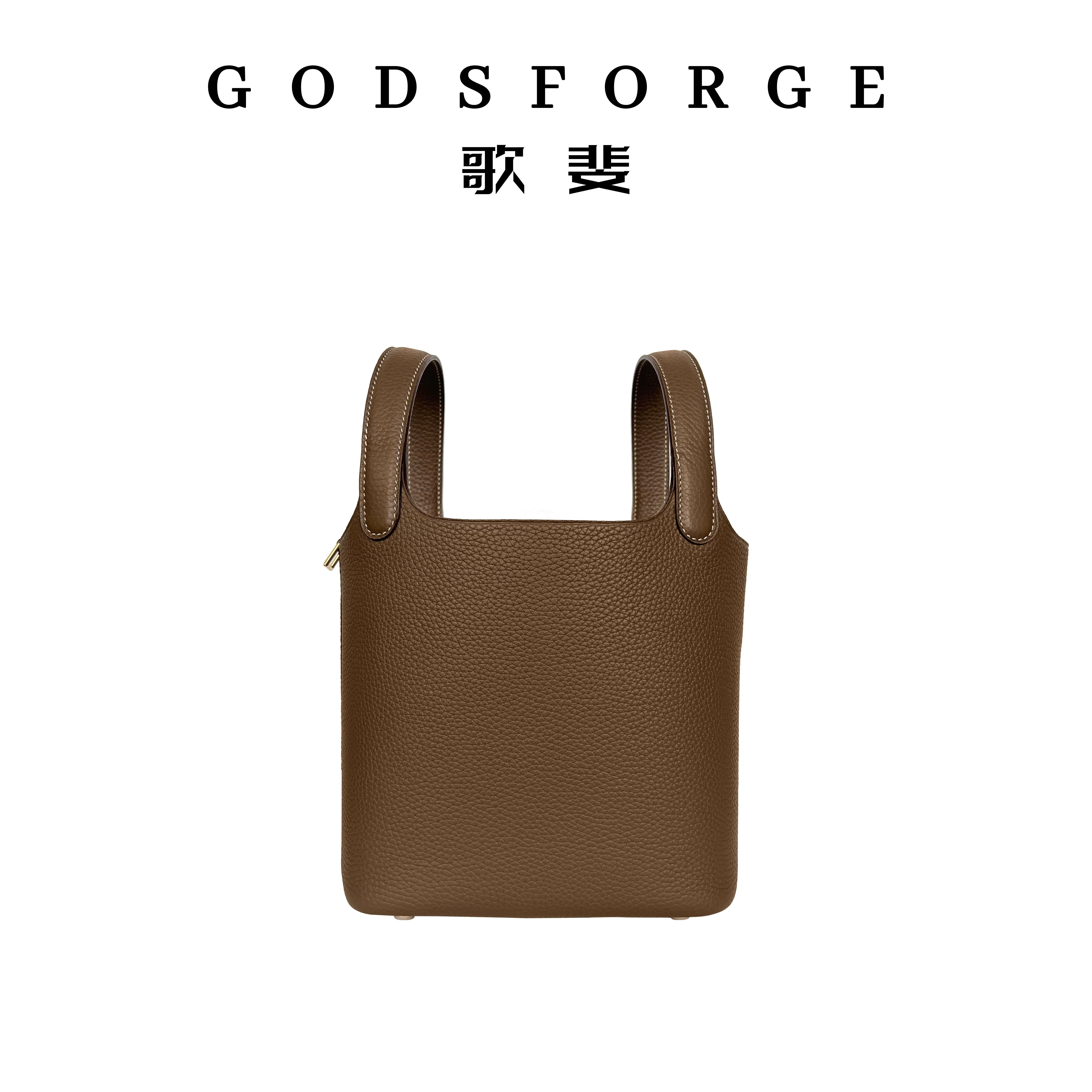 GODSFORGE-菜蓝18/22 纯手工蜡线手缝原厂TC牛皮2025高端定制包
