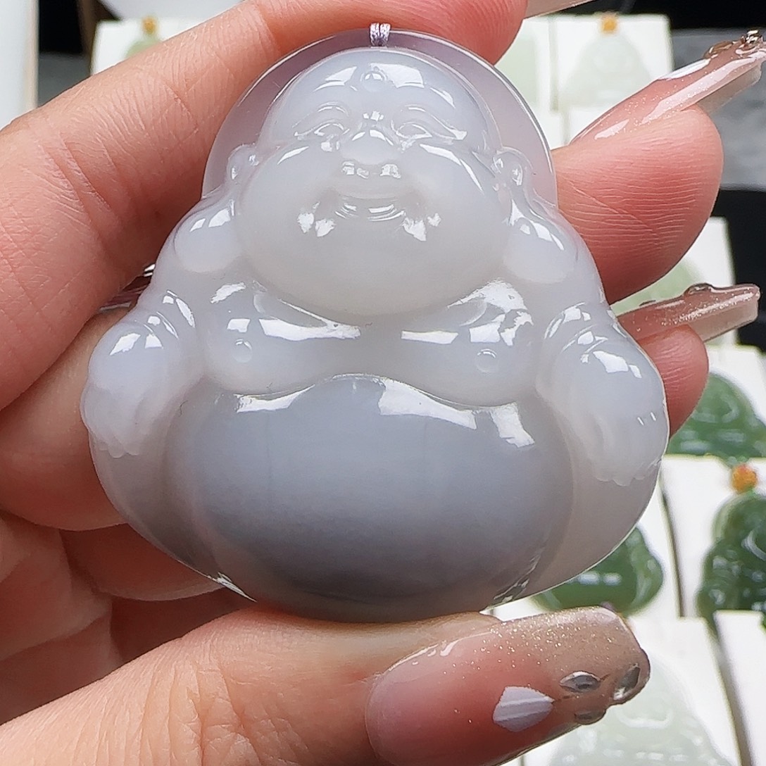 摘***丶和田玉未镶嵌颈饰47.6