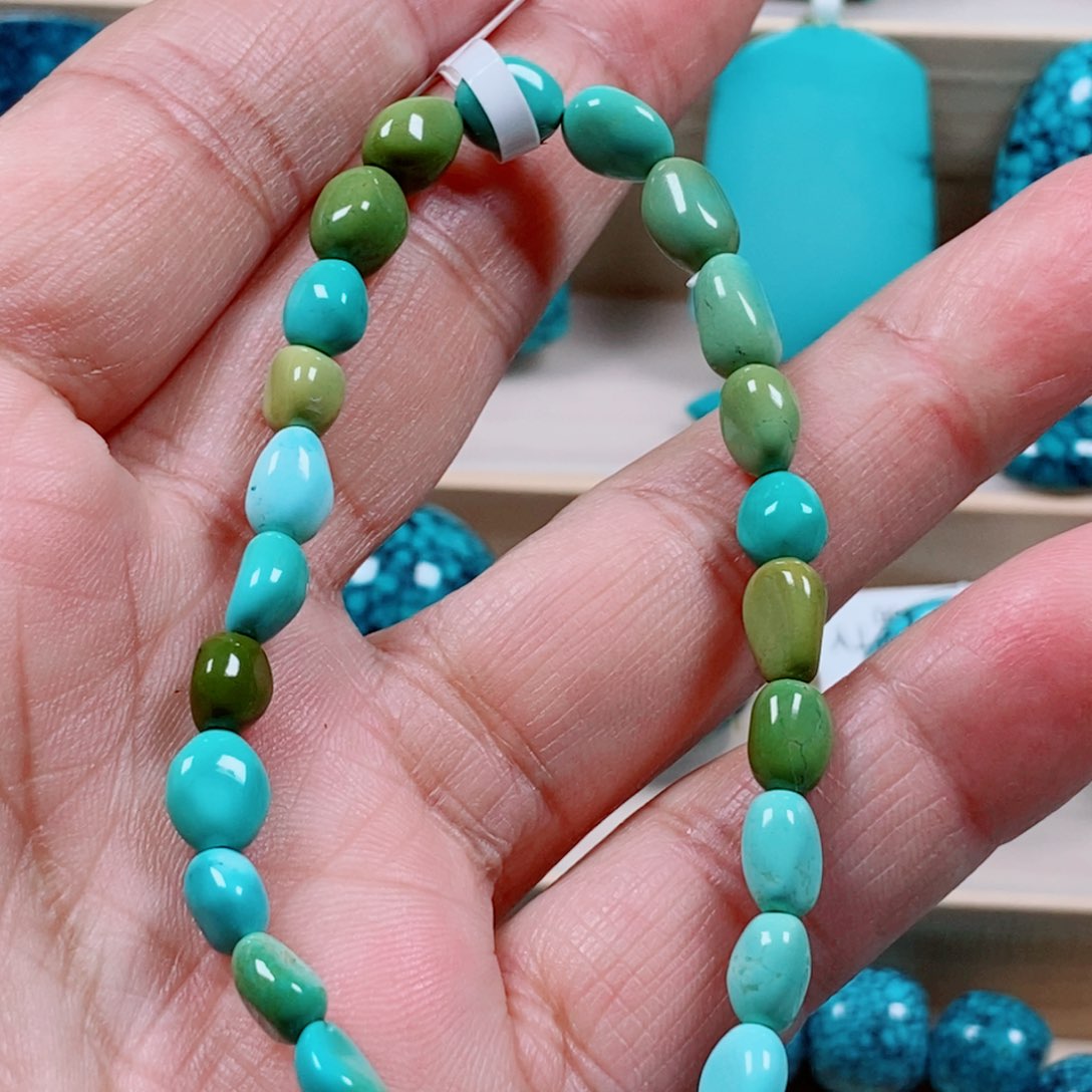 未镶嵌绿松石绿松石