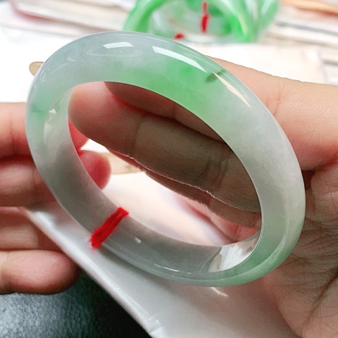 未镶嵌手镯翡翠0076