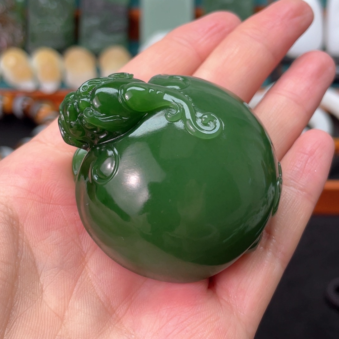 和田玉把件未镶嵌