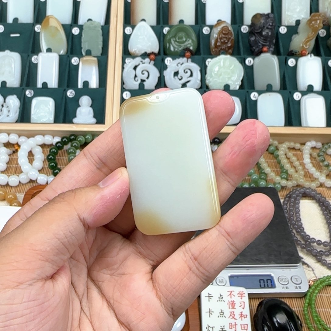 和田玉挂件未镶嵌