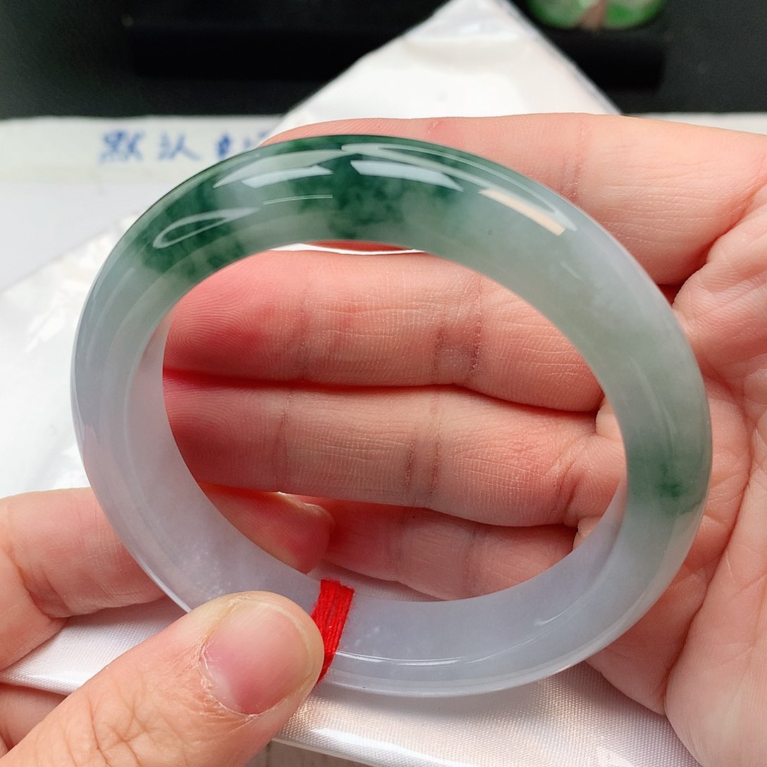 未镶嵌手镯翡翠54-56圈