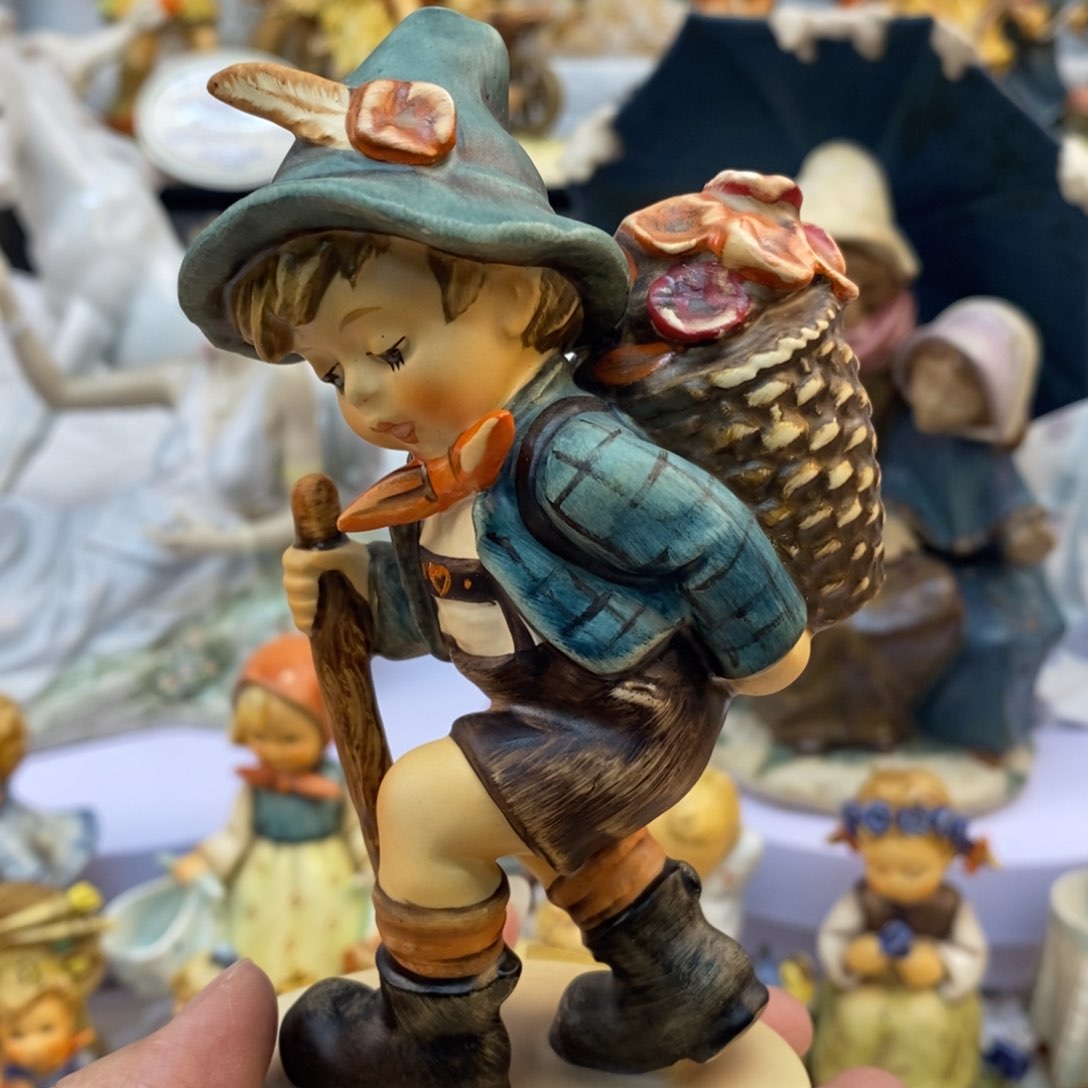 瓷片欧美中古美物摆件