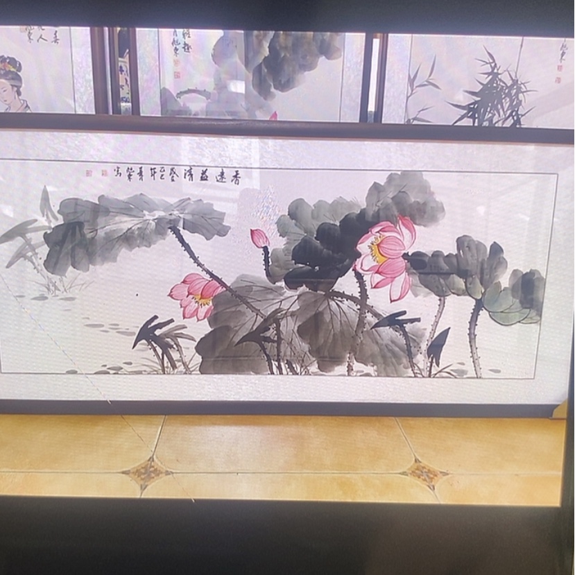 【闪购商品】国画石*堂手绘国画带框