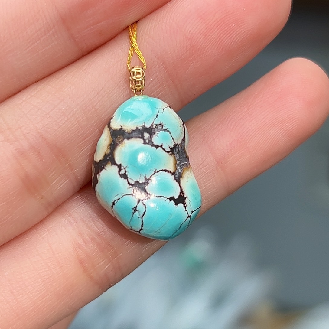 绿松石珠宝奇石未镶嵌