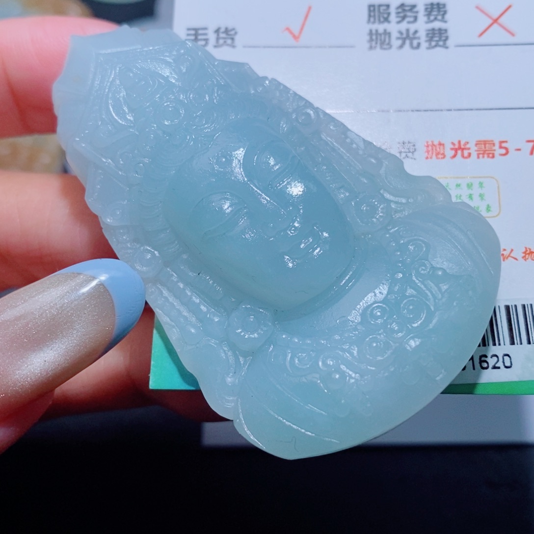 定制翡翠未镶嵌定制毛货翡翠挂件