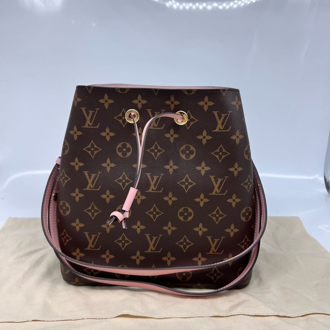 95新 LouisVuitton/路易威登 Lv粉水桶20年单肩包 20505