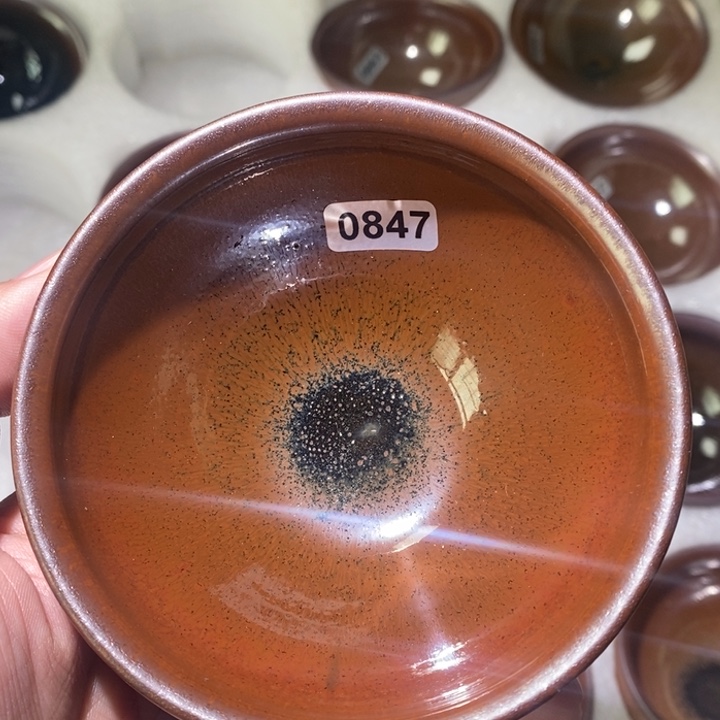 抖***抖茶盏建阳建盏龙窑柴烧