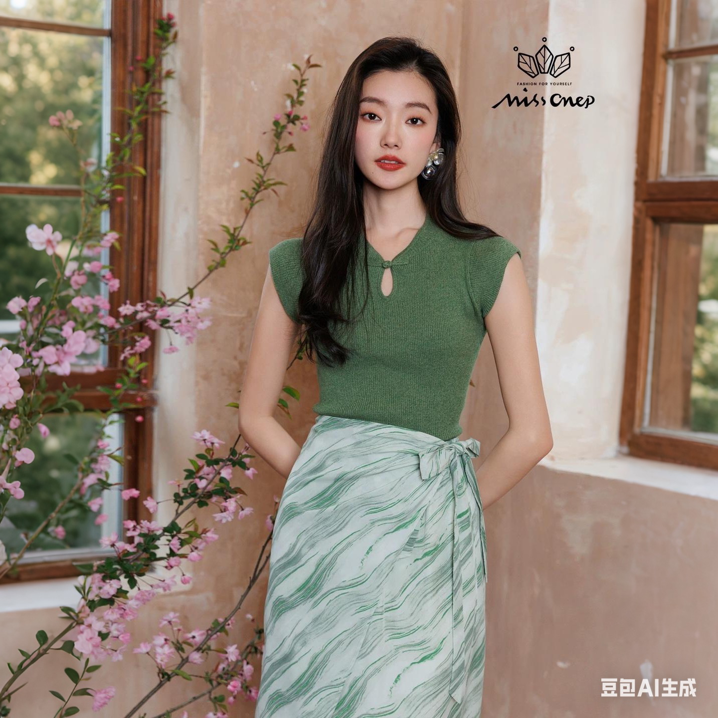 夏季时尚女装遮肉显瘦减龄时髦港风高级感夏装