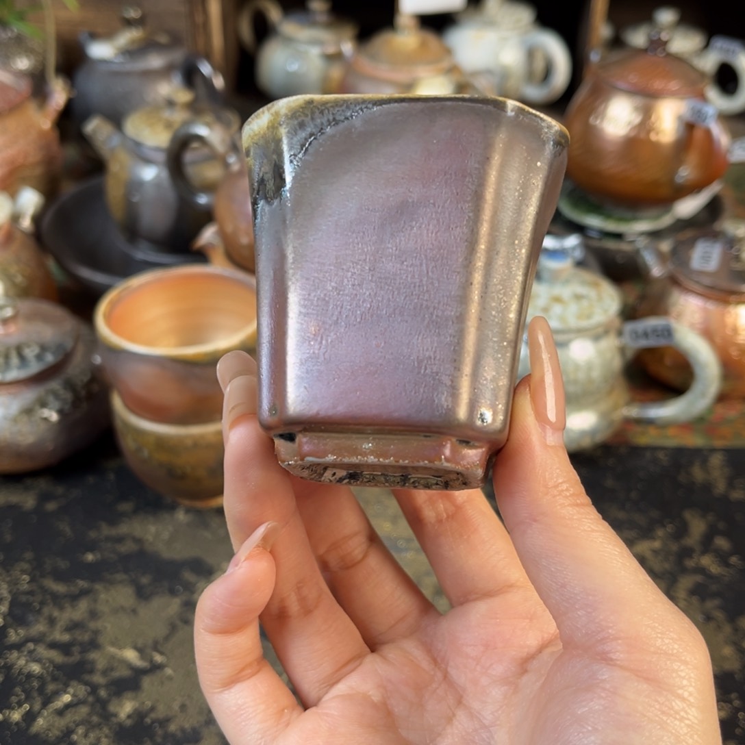 杯柴烧茶器主人杯杯