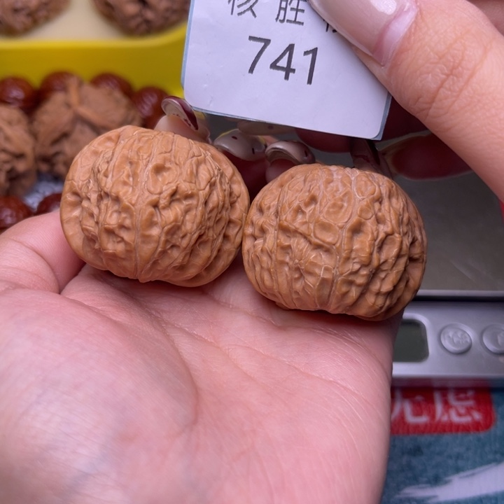 文玩核桃把件乾隆磨37.741