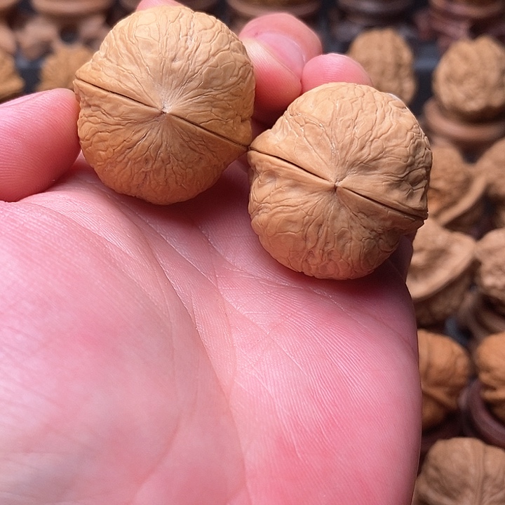 桃核把件射皮球……