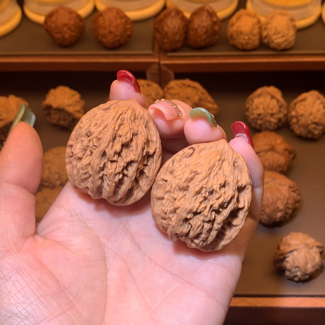 文玩核桃把件36房山虎