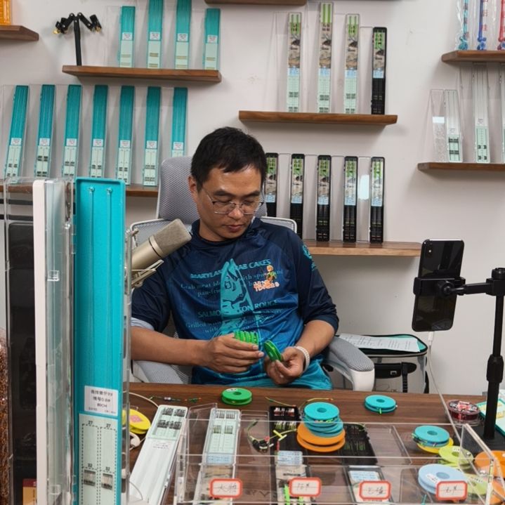 尼龙户外垂钓用品主线黑坑野钓5卷装混搭