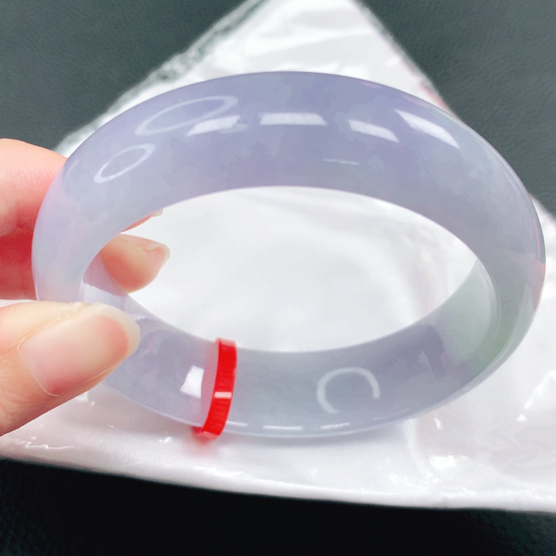 翡翠未镶嵌手镯59圈