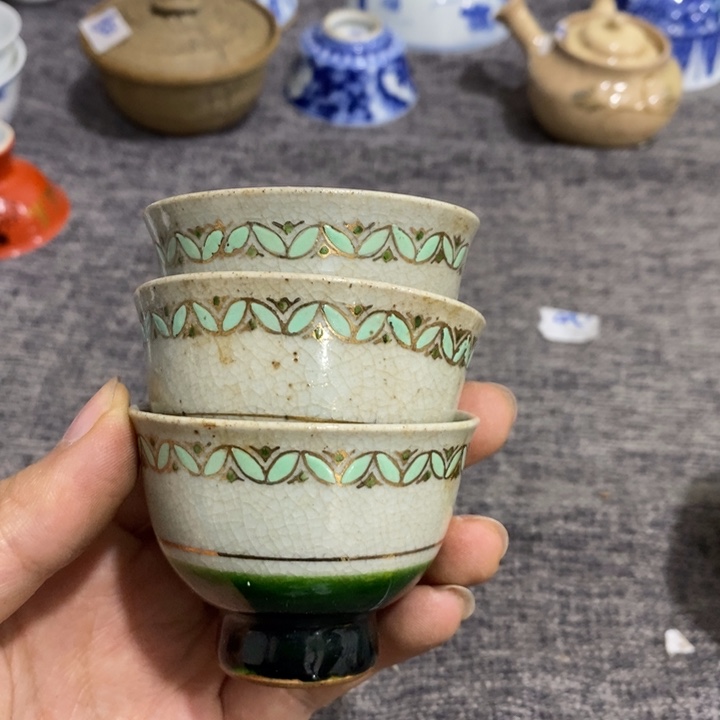 紫砂茶杯非常漂亮好看的碗