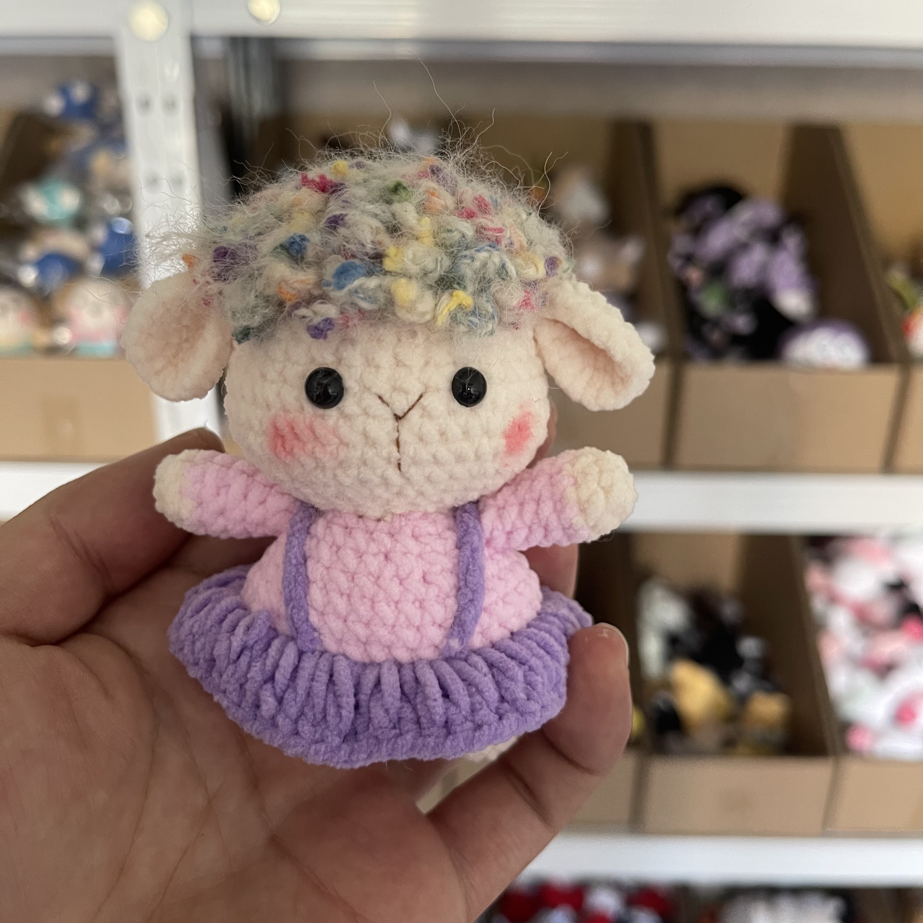 十二生肖系列生肖羊手工钩织玩偶成品现货挂件摆件配饰礼物