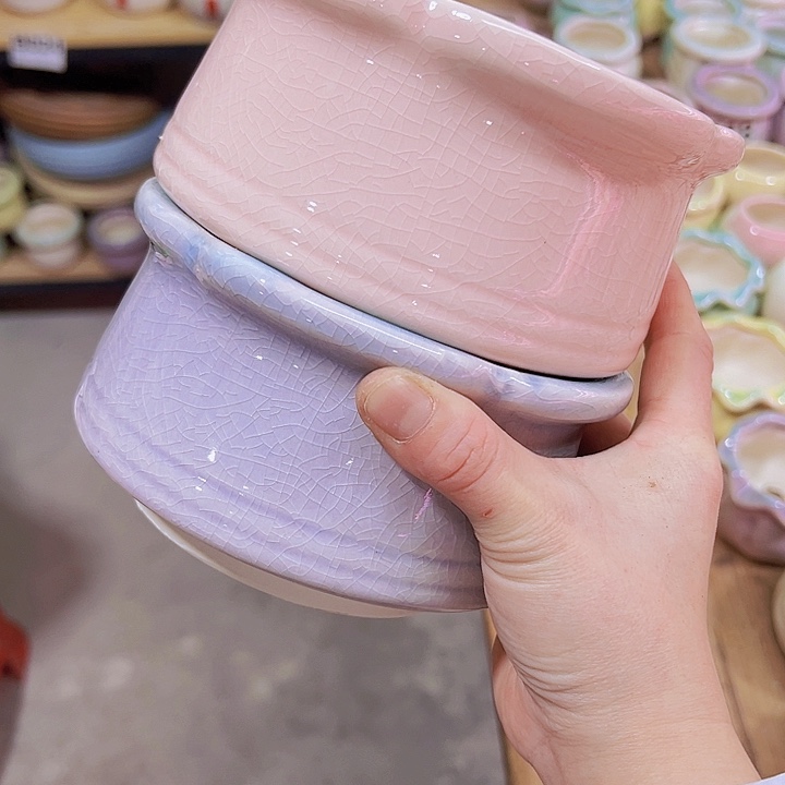 陶瓷花盆当场凑满12包邮