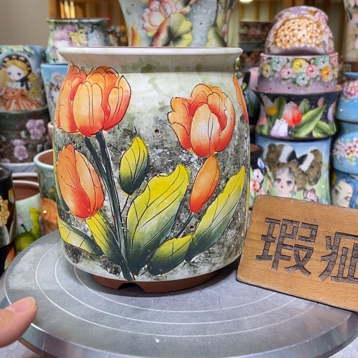 景德镇艺术手绘作品