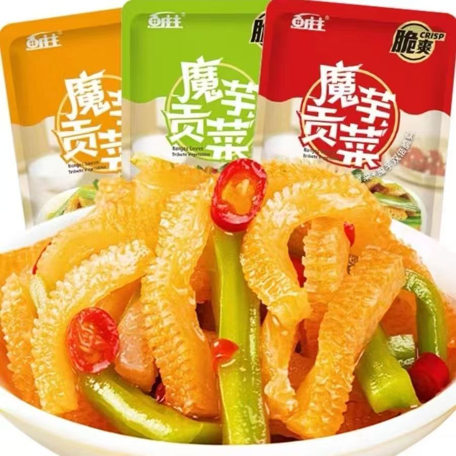 【个人单】魔芋贡菜酸辣蒜香香辣休闲零食（1道具=1包）